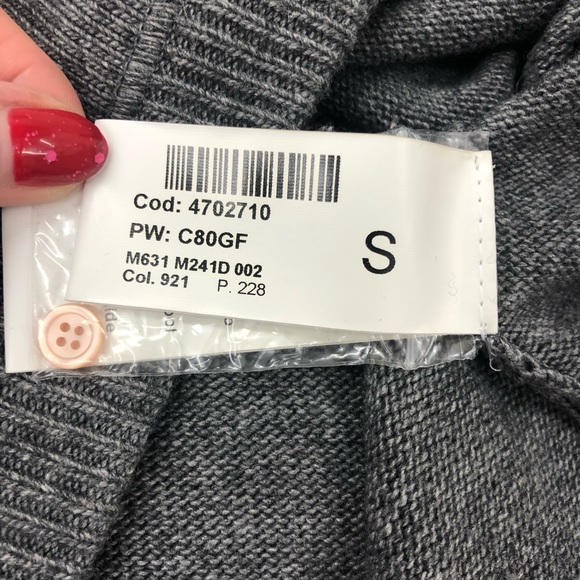 Dondup Sweater Shirt Combo Cashmere Merino Wool S - Picture 2 of 8